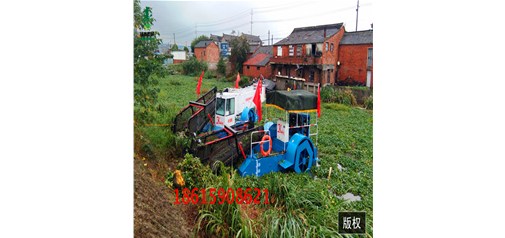 全自動水草收割船發往安徽