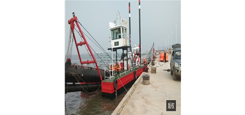 發往河北絞吸式挖泥船