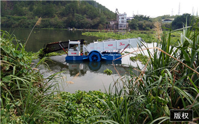 湖北孝感水葫蘆打撈船