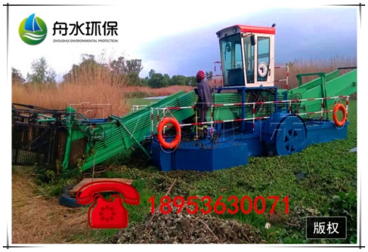 常綠水生植物割草船 水庫環保清漂船 打撈環保船